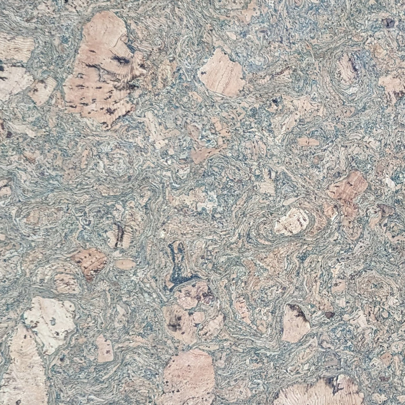 Tradition Unfinished Glue-down Cork Floor Tiles Twist Green – Cork Tree Ltd